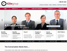 Tablet Screenshot of elitegrp.com